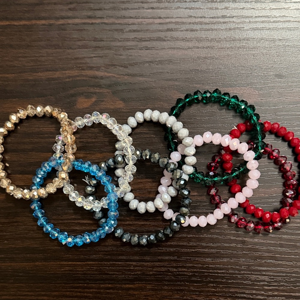 Vibrant Beaded Bracelet Collection